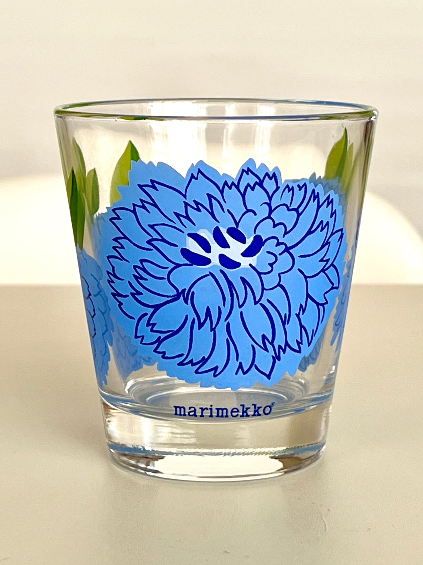 Marimekko Primavera gedecoreerd drinkglas