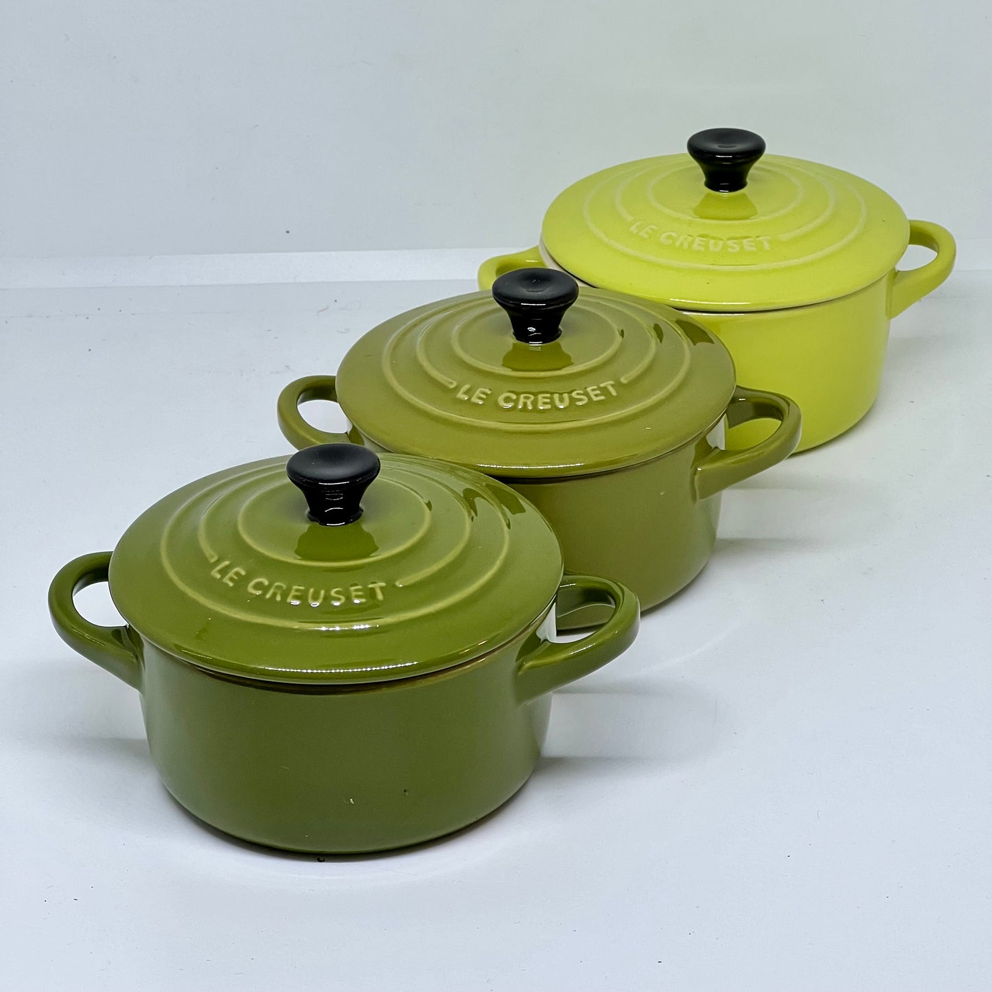 Le Creuset mini coccotes / stoofpannetje